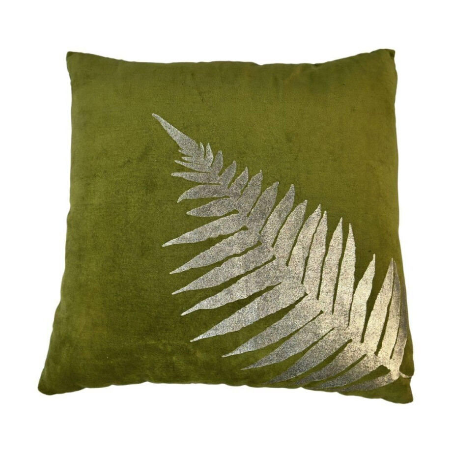 Sierkussen Leaf velvet | HSM Collection afbeelding 1
