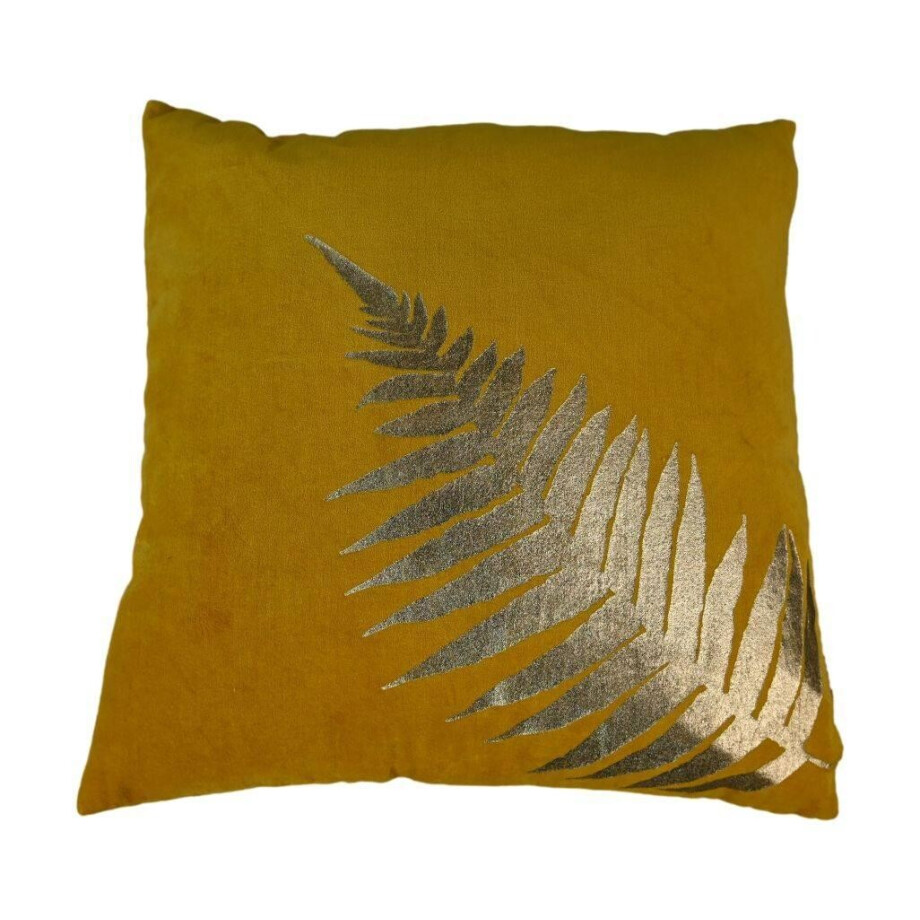 Sierkussen Leaf velvet | HSM Collection afbeelding 1
