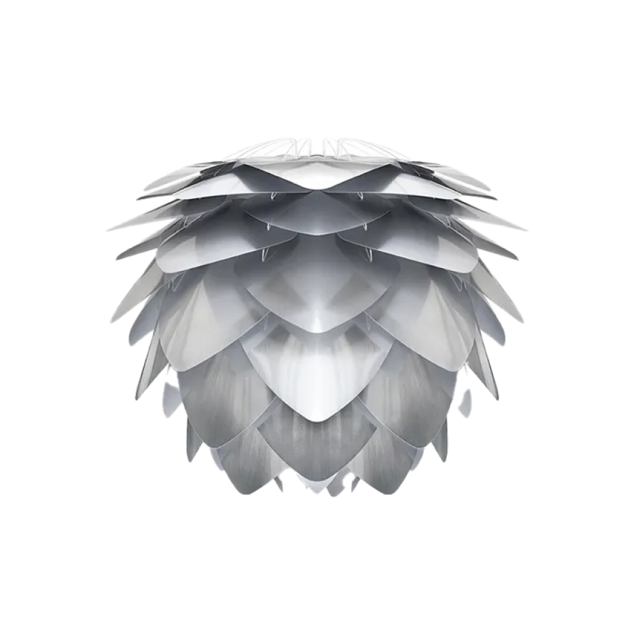 Silvia Medium lampenkap brushed steel - Ø 50 cm Silvia Medium lampenkap brushed steel - Ø 50 cm afbeelding 1