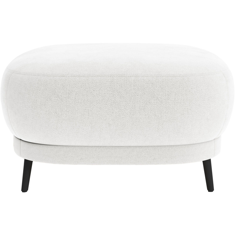 sit&more Hocker Blues met metalen poten, matzwart afbeelding 1