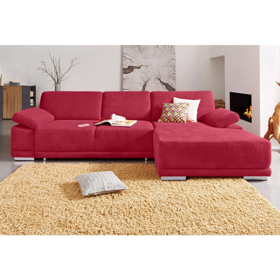 sit&more Hoekbank Coria L-vorm met xl-récamier, naar keuze met slaapfunctie afbeelding 1