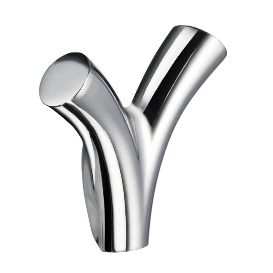 Smedbo Dry Handdoekhouder - 8.2x7.6x3.5cm - ophangen - Zinklegering Chroom FK120 afbeelding 1