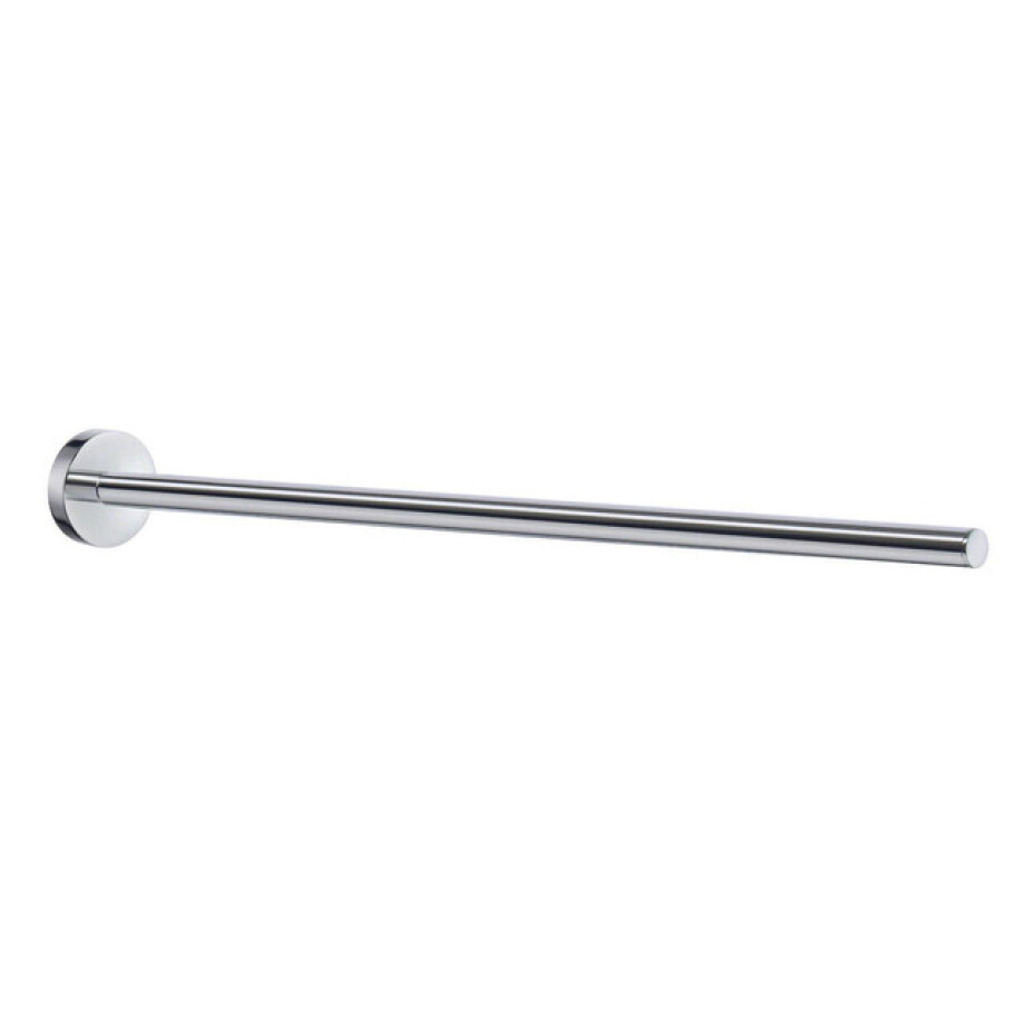 Smedbo Home Handdoekhouder - 43x4.8x5.2cm - ophangen - Massief messing Chroom HK328 afbeelding 1