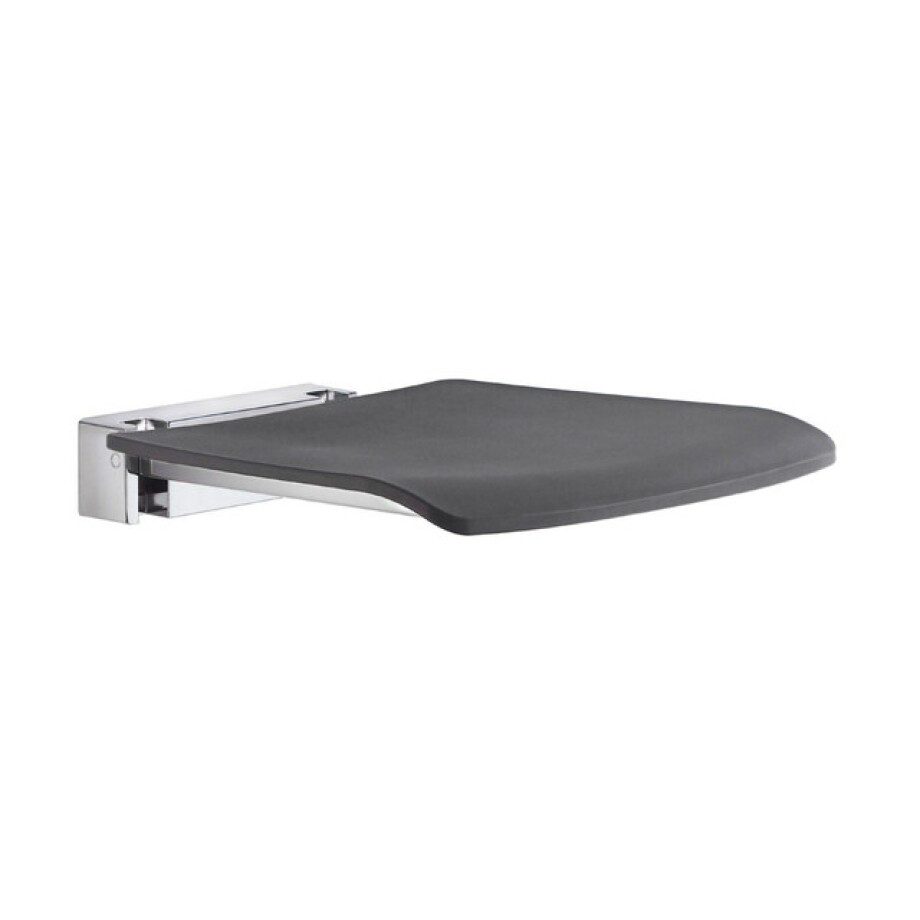 Smedbo Living Douchestoel - 32x6x39.5cm - ophangen - Aluminium Chroom FK414 afbeelding 1