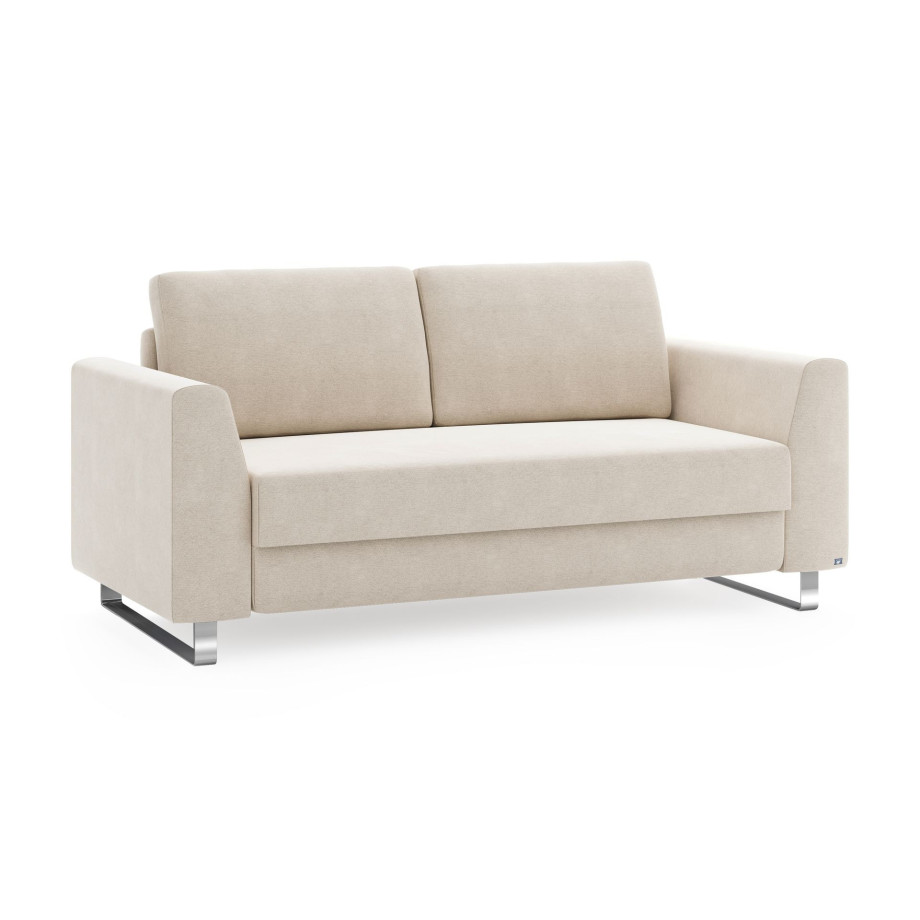 BRUNO Slaapbank 140cm in Beige afbeelding 1