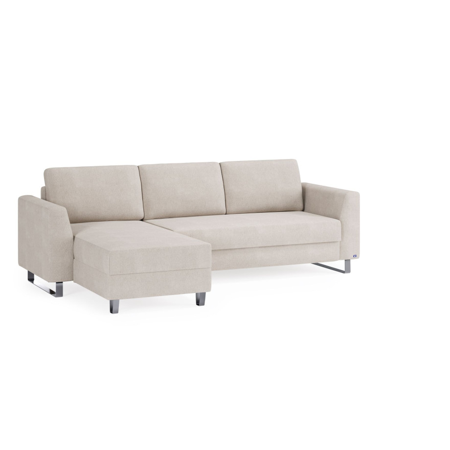 BRUNO Slaapbank 140cm in Beige afbeelding 1