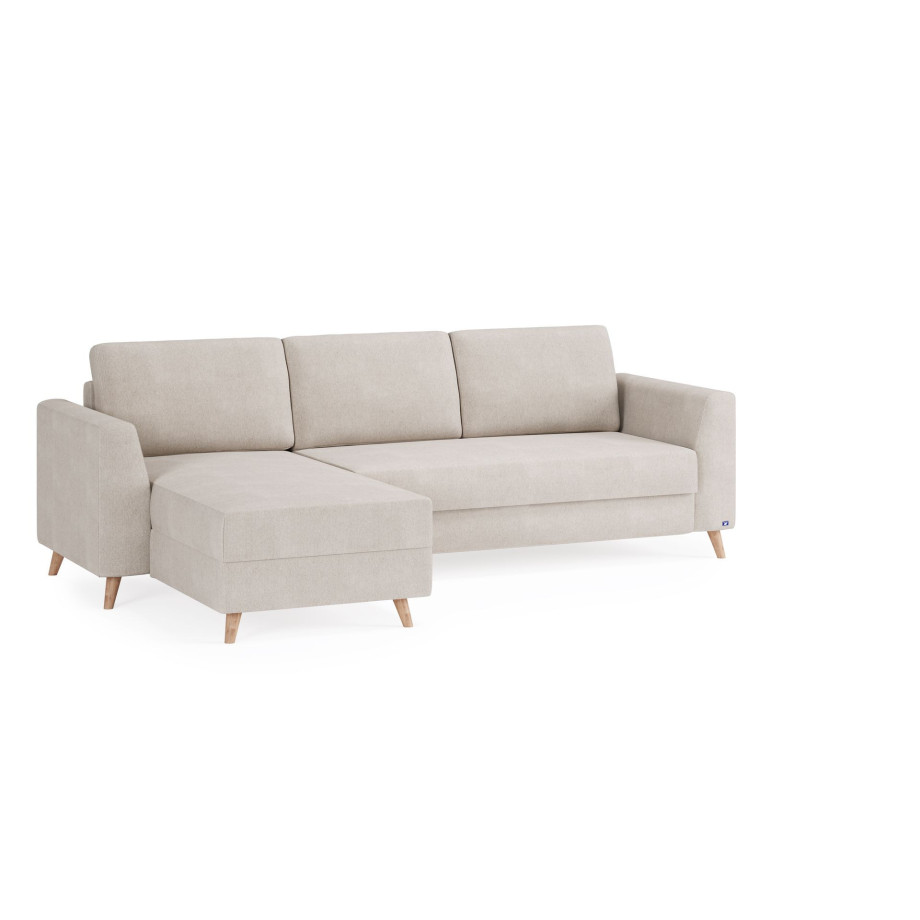 BRUNO Slaapbank 140cm in Beige afbeelding 1