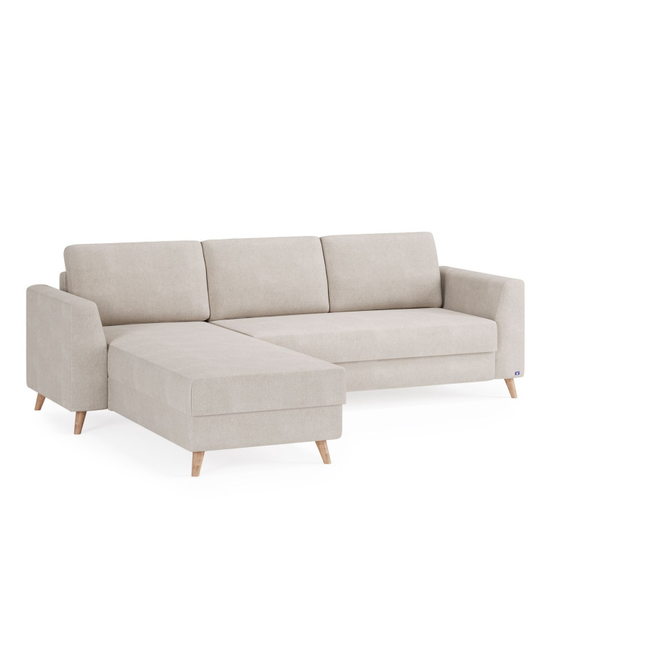 BRUNO Slaapbank 140cm in Beige afbeelding 1