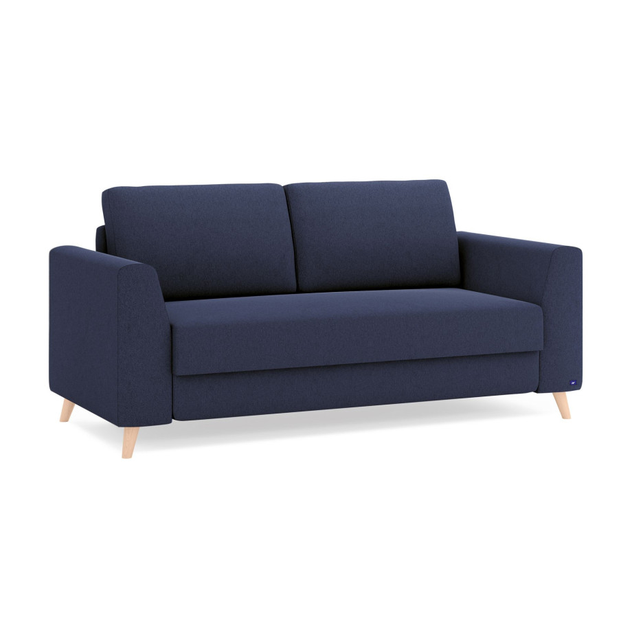 BRUNO Slaapbank 140cm in Blauw afbeelding 