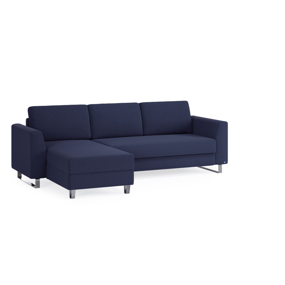 BRUNO Slaapbank 140cm in Blauw afbeelding 1