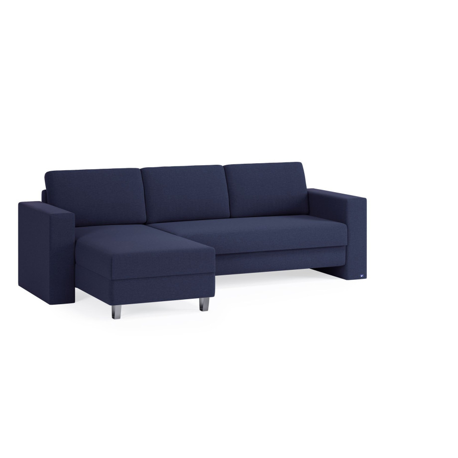 BRUNO Slaapbank 140cm in Blauw afbeelding 1