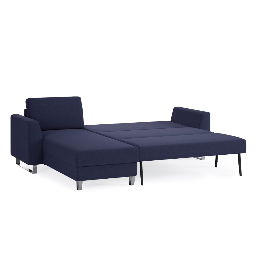BRUNO Slaapbank 140cm in Blauw afbeelding 1
