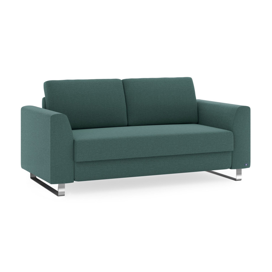 BRUNO Slaapbank 140cm in Groen afbeelding 1