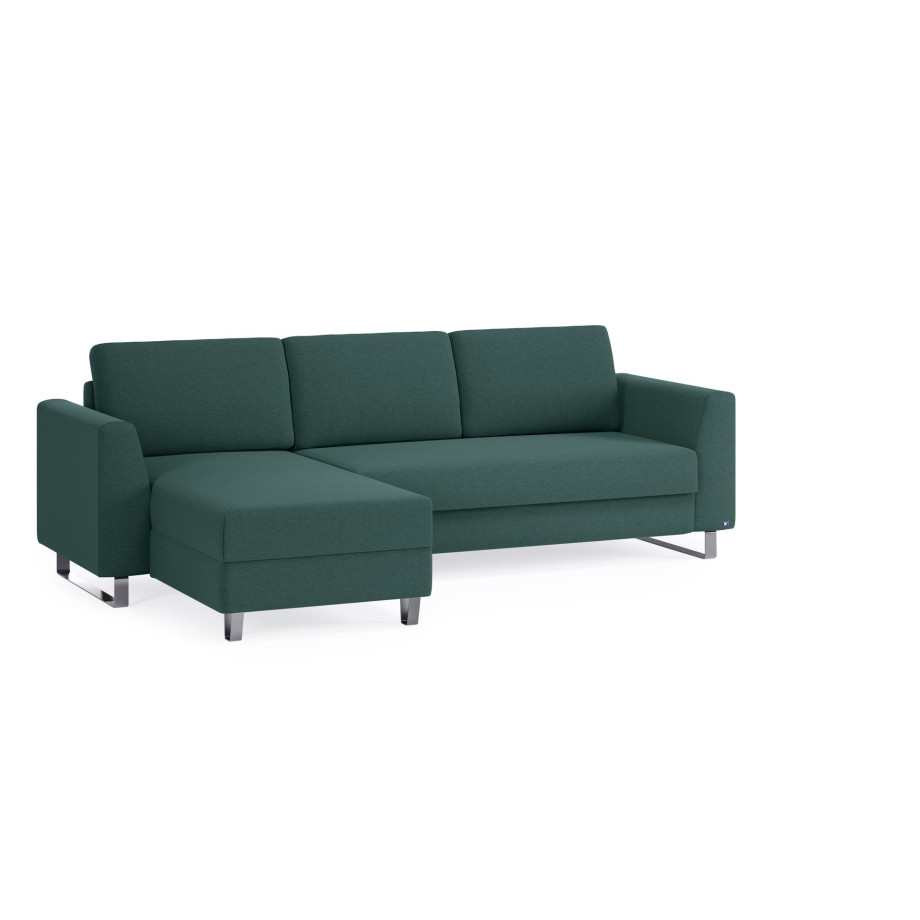 BRUNO Slaapbank 140cm in Groen afbeelding 1
