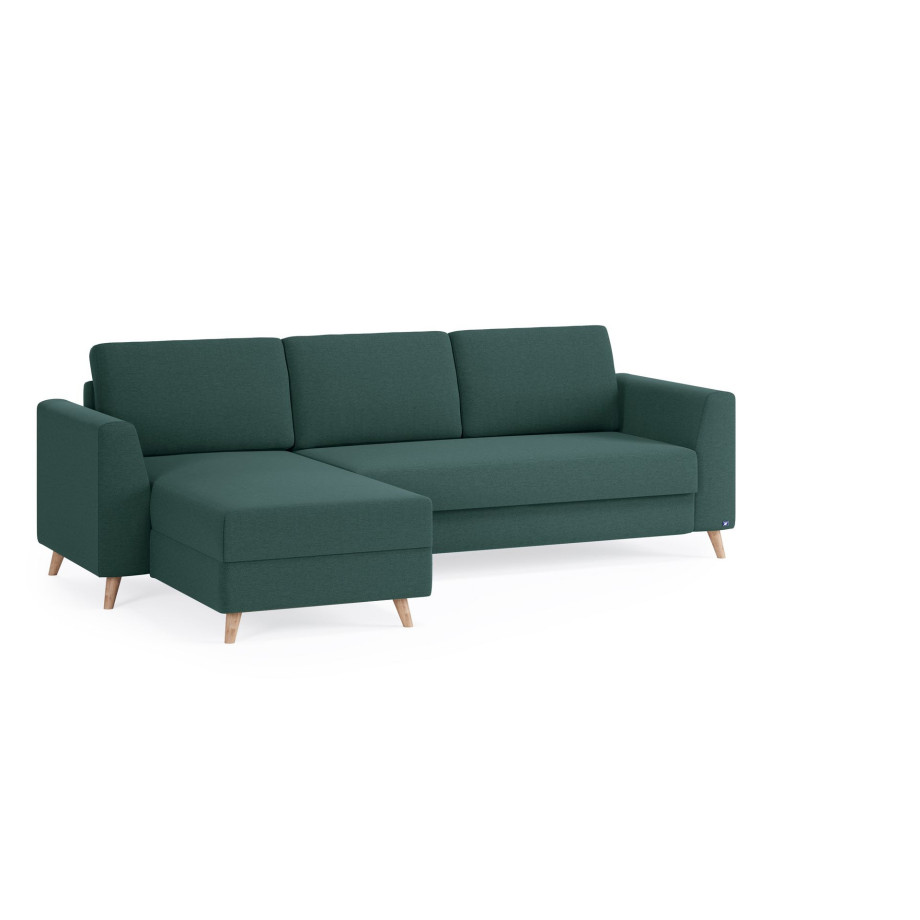 BRUNO Slaapbank 140cm in Groen afbeelding 1