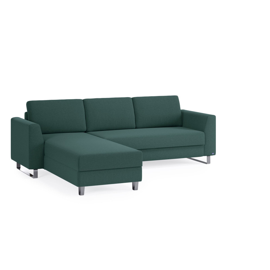 BRUNO Slaapbank 140cm in Groen afbeelding 1
