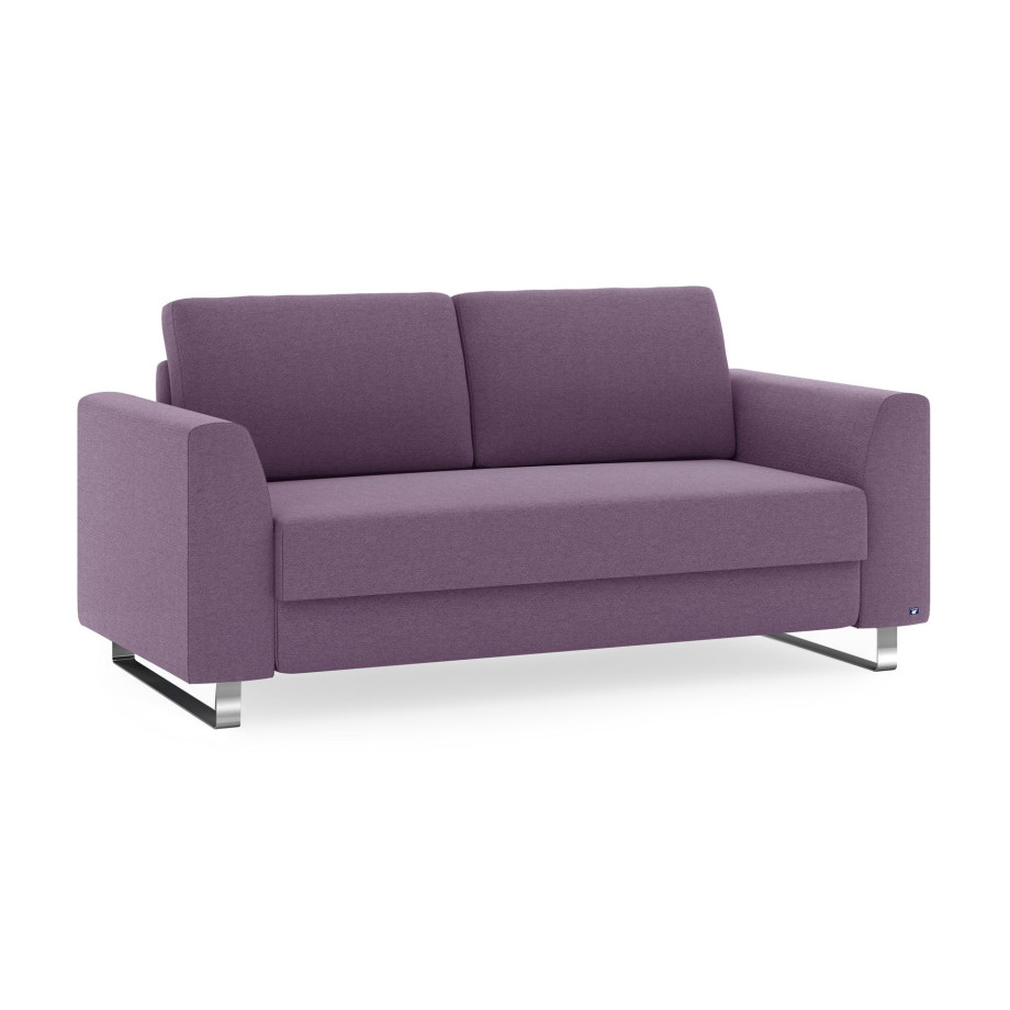 BRUNO Slaapbank 140cm in Paars afbeelding 1