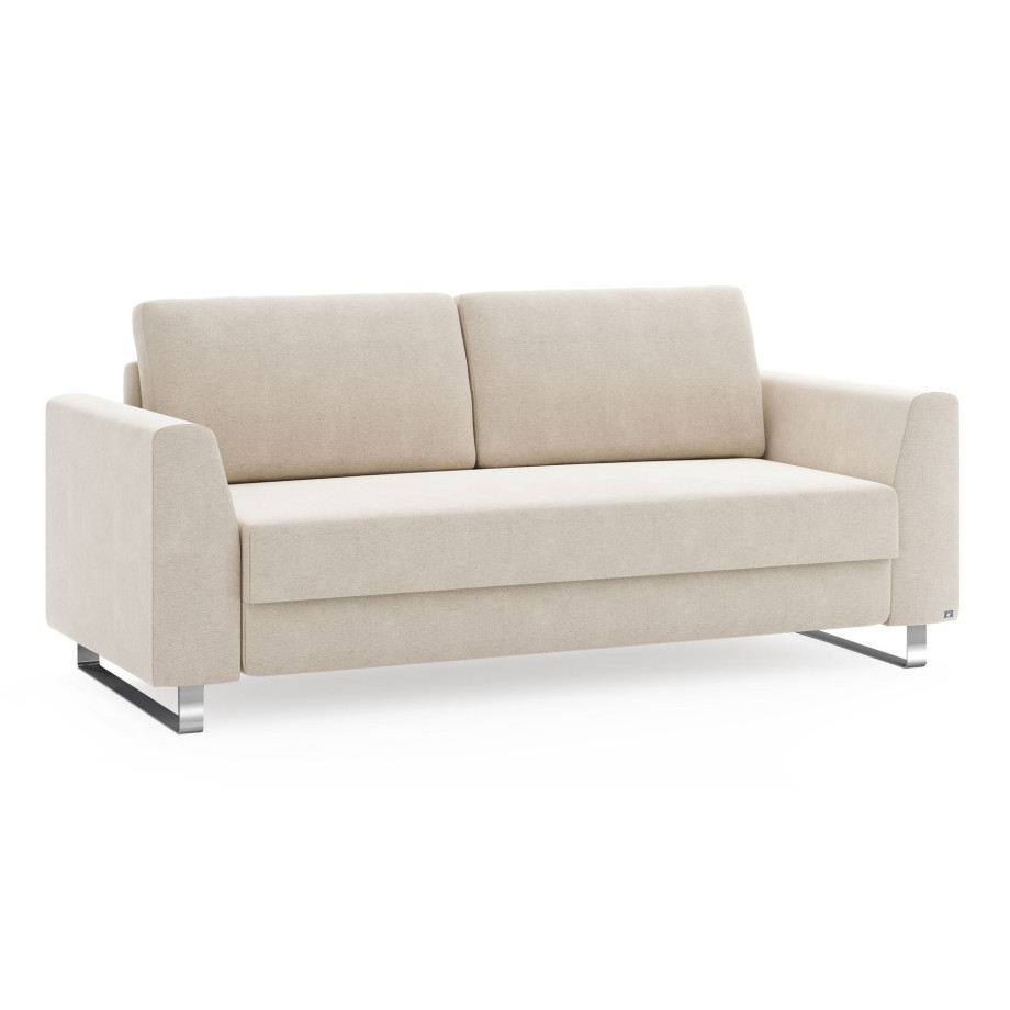 BRUNO Slaapbank 160cm in Beige afbeelding 1