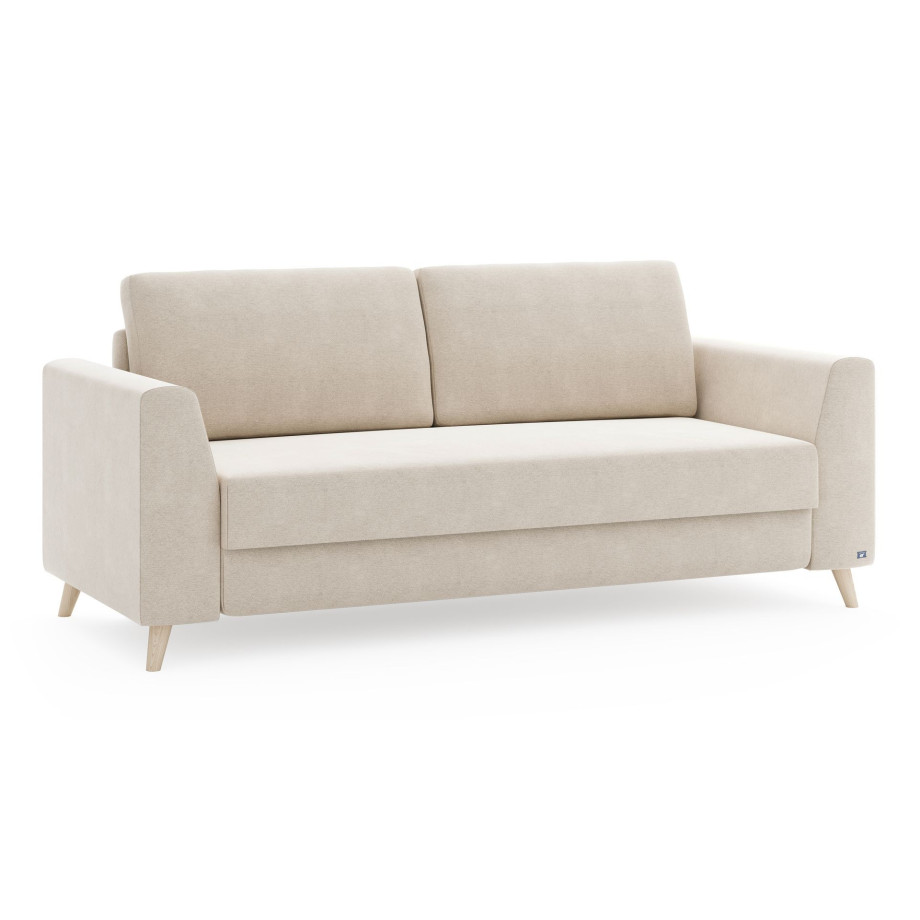 BRUNO Slaapbank 160cm in Beige afbeelding 1