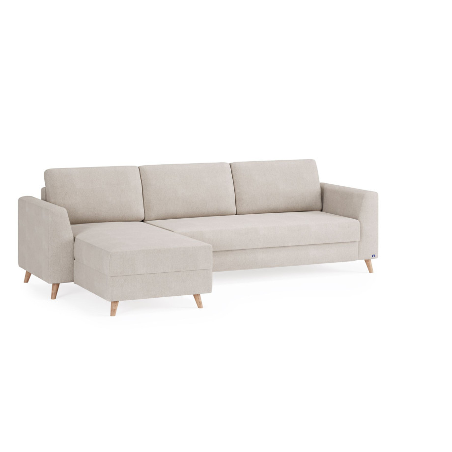 BRUNO Slaapbank 160cm in Beige afbeelding 1