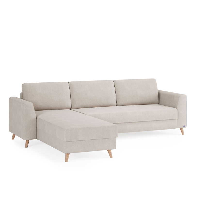BRUNO Slaapbank 160cm in Beige afbeelding 1