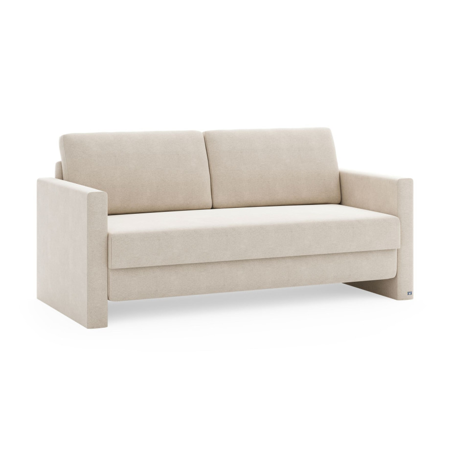 BRUNO Slaapbank 160cm in Beige afbeelding 