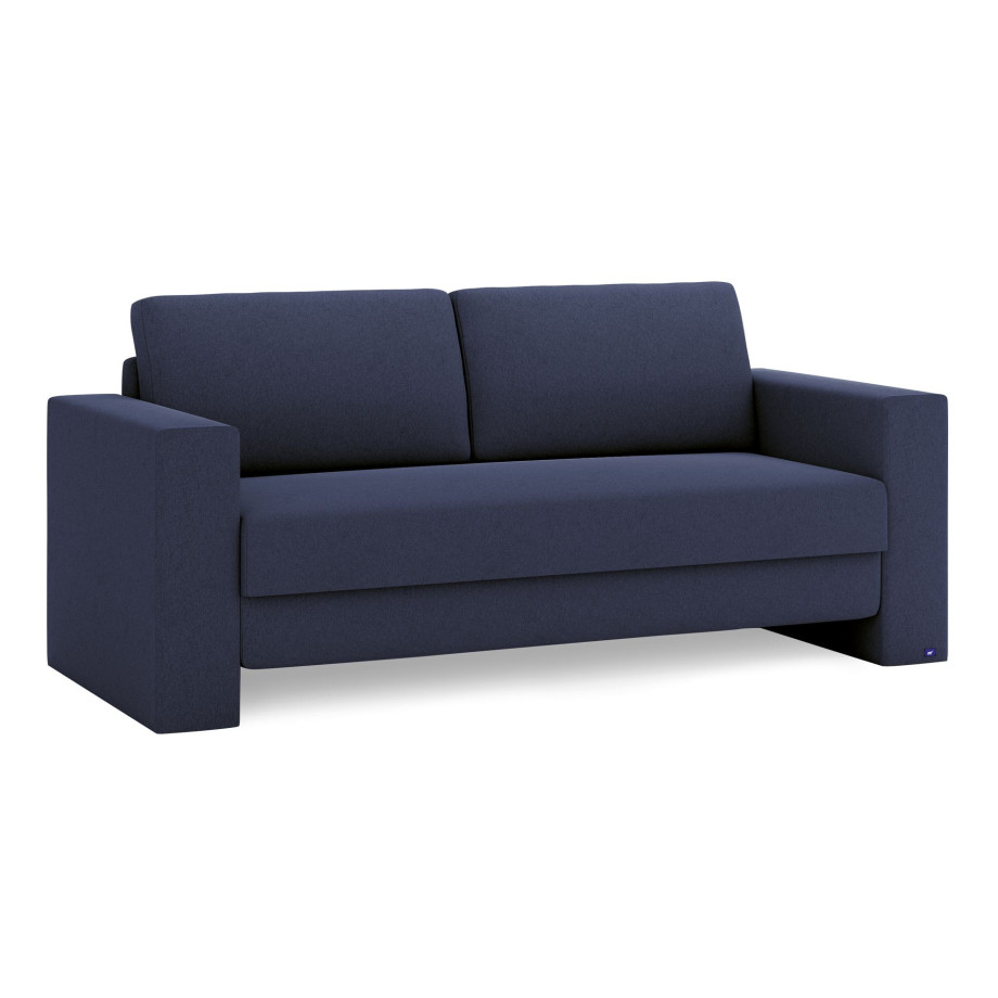 BRUNO Slaapbank 160cm in Blauw afbeelding 1