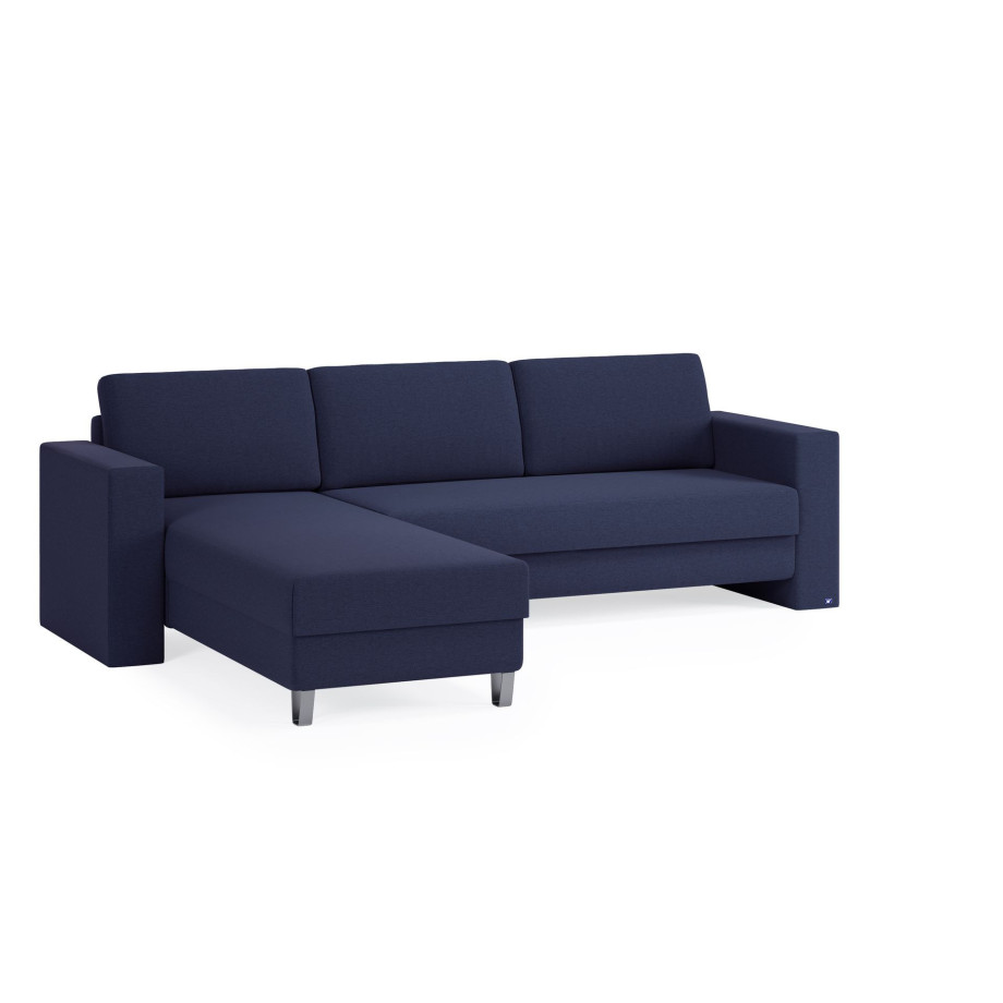 BRUNO Slaapbank 160cm in Blauw afbeelding 