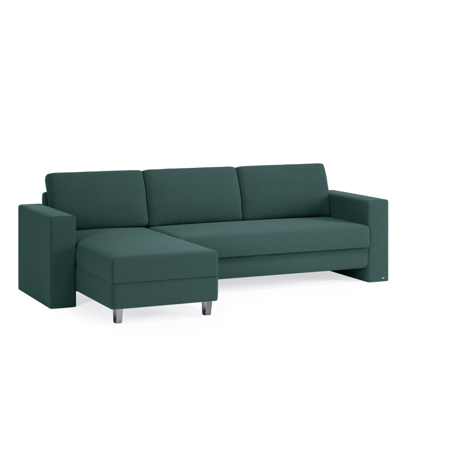 BRUNO Slaapbank 160cm in Groen afbeelding 1