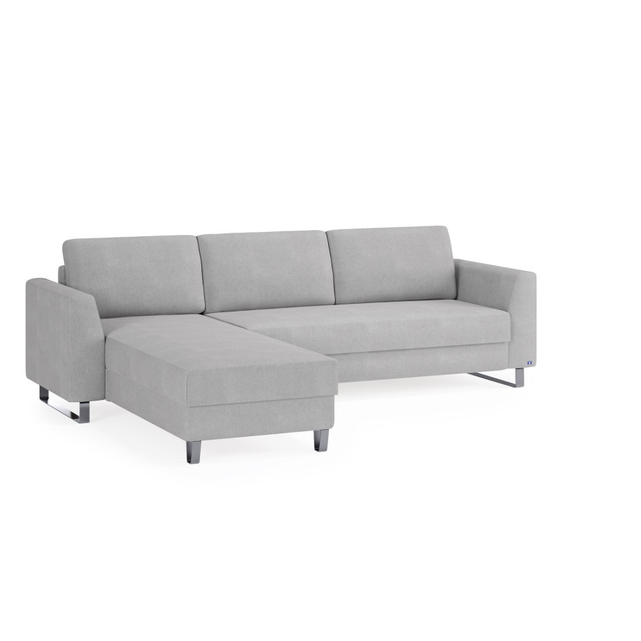 BRUNO Slaapbank 160cm in Licht grijs afbeelding 1