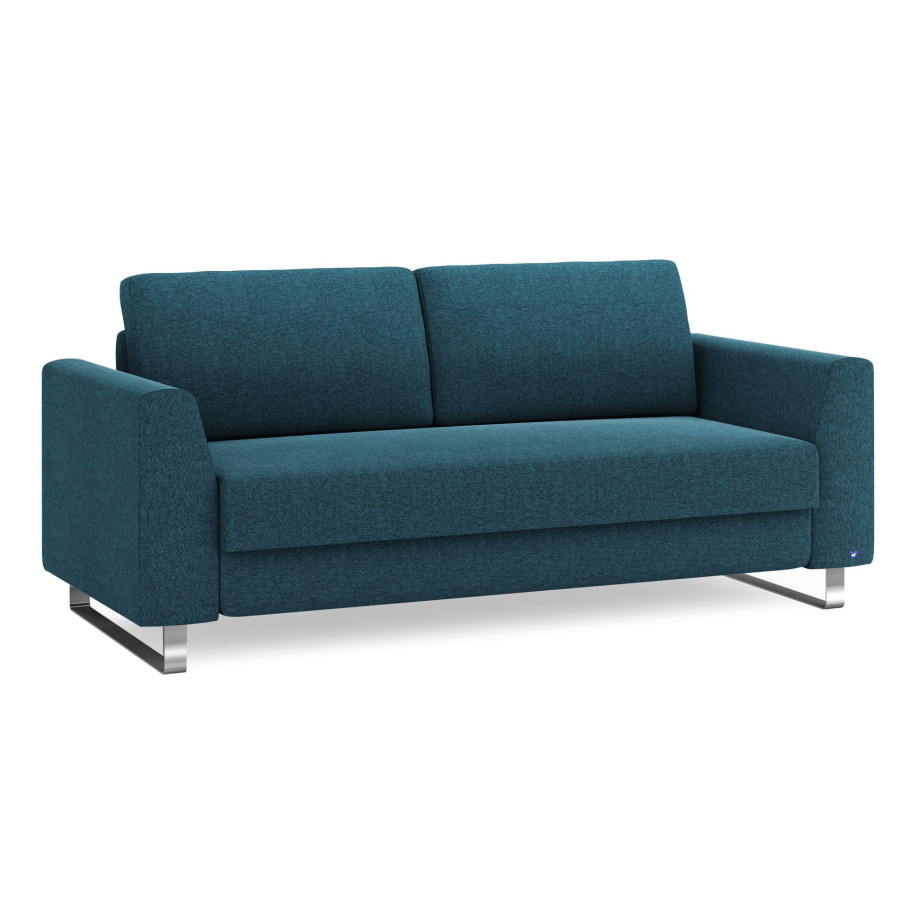 BRUNO Slaapbank 160cm in Turquoise afbeelding 1