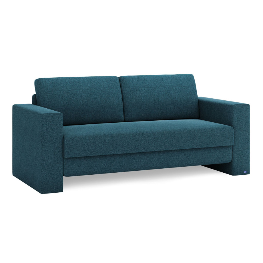 BRUNO Slaapbank 160cm in Turquoise afbeelding 1