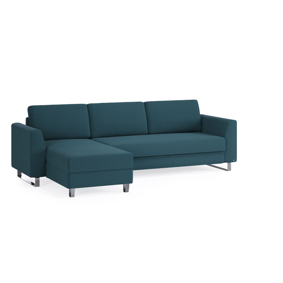 BRUNO Slaapbank 160cm in Turquoise afbeelding 1