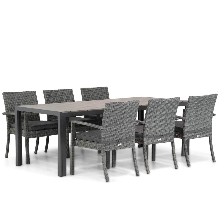 Domani Albergo/Young 217 cm dining tuinset 7-delig afbeelding 1