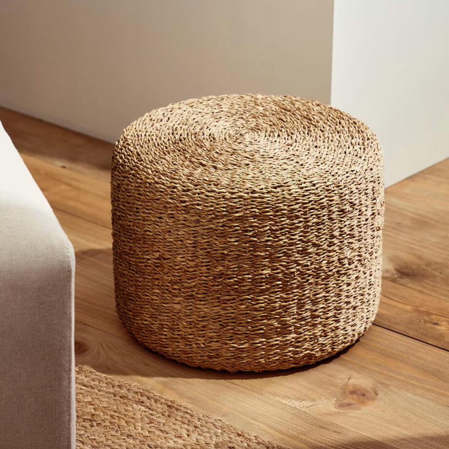 Kave Home Poef 'Someina' Ø40cm afbeelding 1
