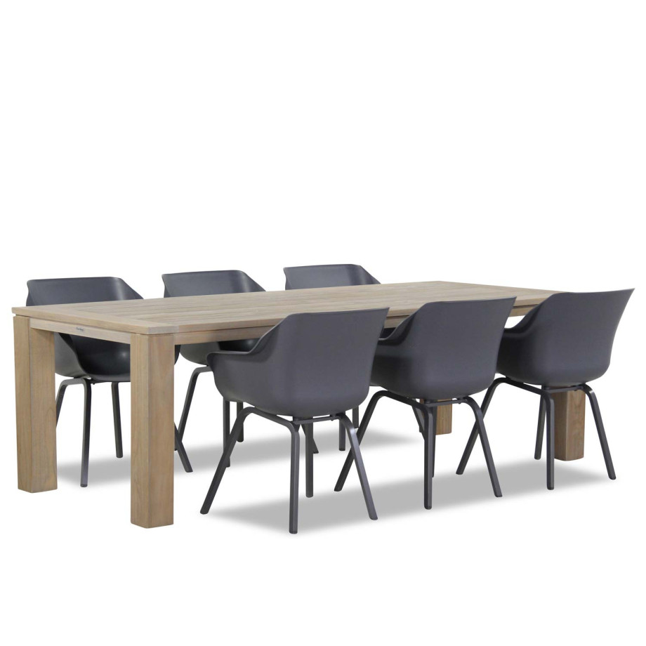 Hartman Sophie element/Brighton 240 cm dining tuinset 7-delig afbeelding 1