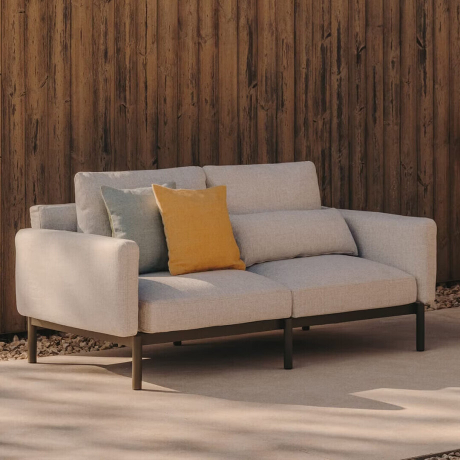 Kave Home 2-zits Bank 'Sorells' kleur Beige Kave Home 2-zits Bank 'Sorells' kleur Beige afbeelding 1