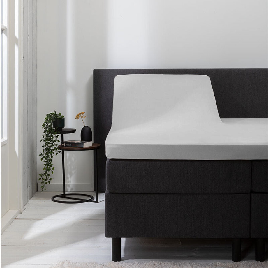 Splittopper Hoeslaken Lichtgrijs - Luna Stretch - 2-PACK - 140x200cm - Grijs - Luna Bedding - Dekbed-Discounter.nl Splittopper Hoeslaken Lichtgrijs - Luna Stretch - 2-PACK - 140x200cm - Grijs - Luna Bedding - Dekbed-Discounter.nl afbeelding