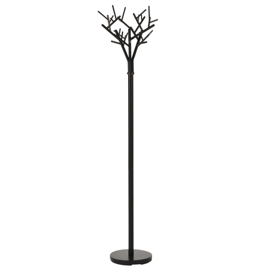 Staande kapstok Martis 180 cm hoog in zwart Staande kapstok Martis 180 cm hoog in zwart afbeelding 1