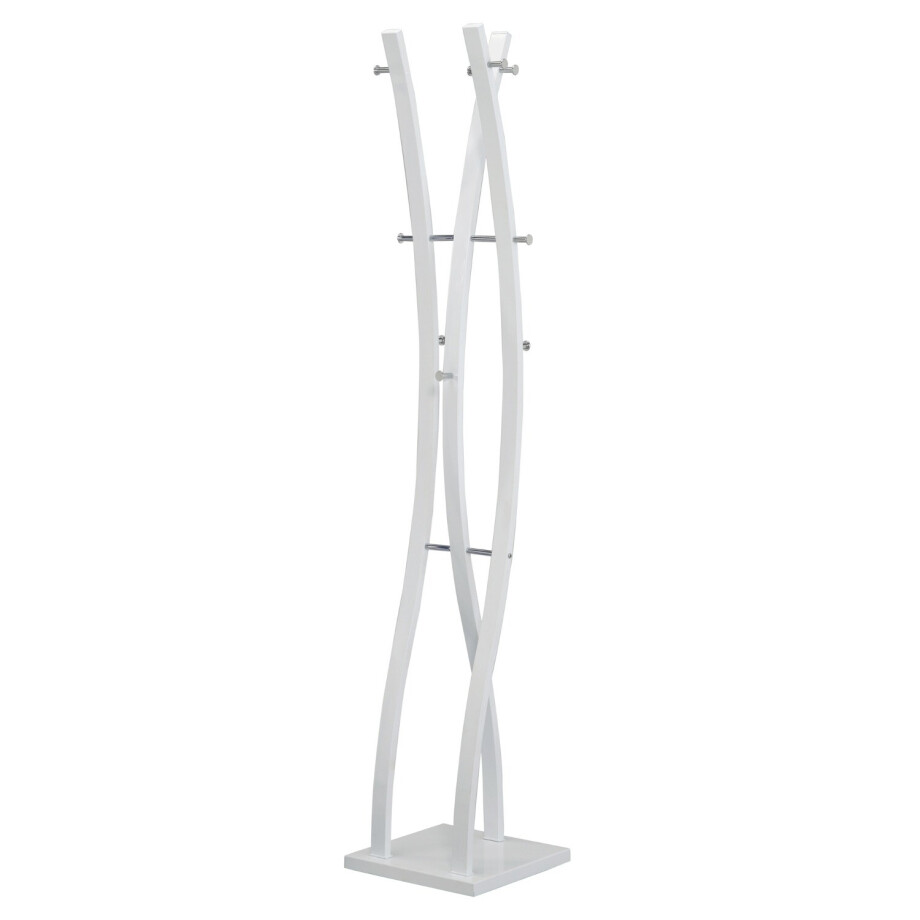 Staande kapstok Ship 180 cm hoog in wit afbeelding 1