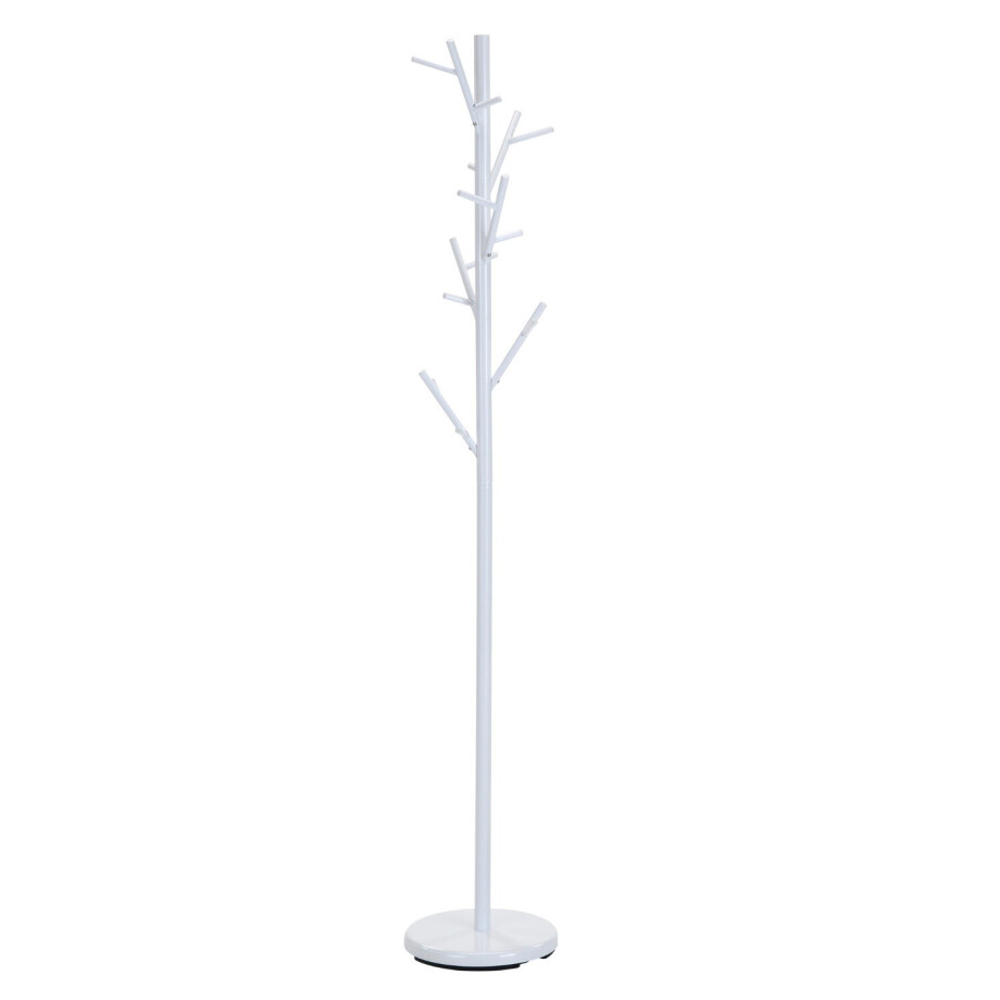 Staande kapstok Tree 176 cm hoog in wit Staande kapstok Tree 176 cm hoog in wit afbeelding 1