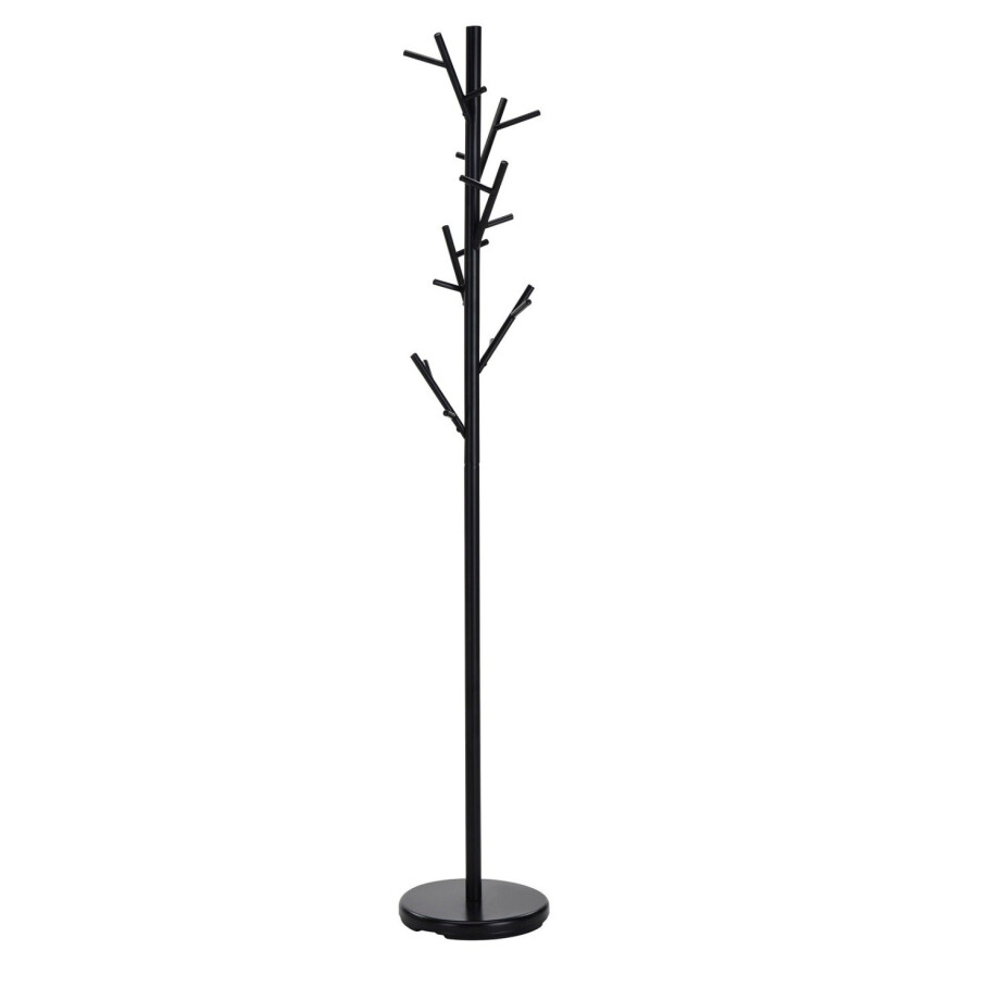 Staande kapstok Tree 176 cm hoog in zwart Staande kapstok Tree 176 cm hoog in zwart afbeelding 1