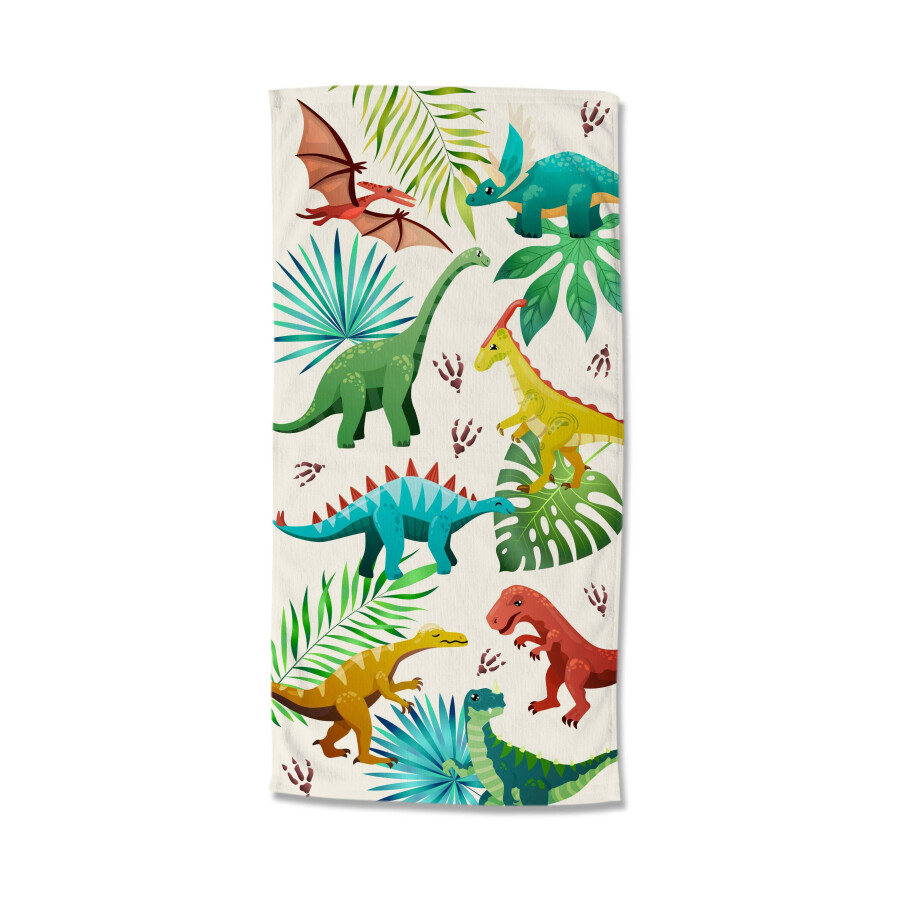 Strandlaken Dinos | Good Morning afbeelding 1