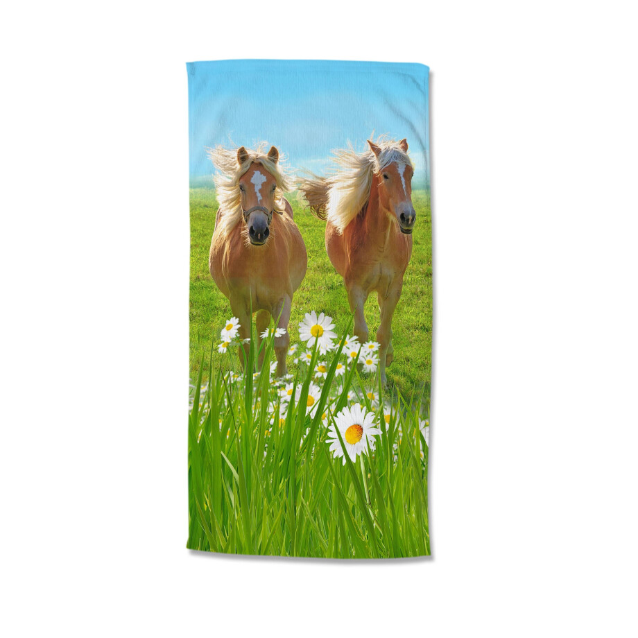 Strandlaken Horses | Good Morning afbeelding 1