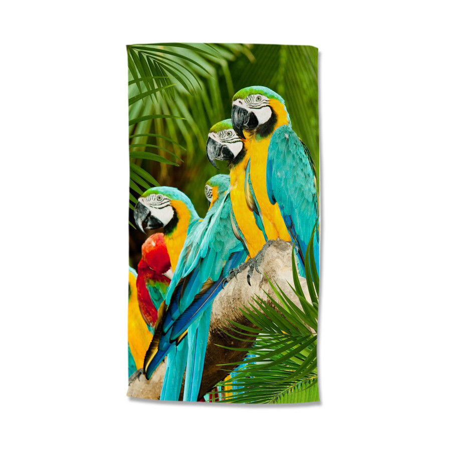 Strandlaken Parrots | Good Morning afbeelding 1