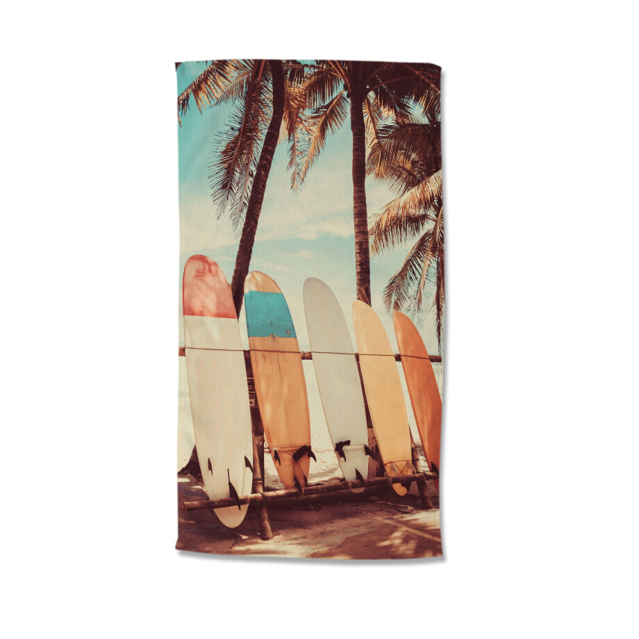 Strandlaken Vintage Surf | Good Morning afbeelding 1