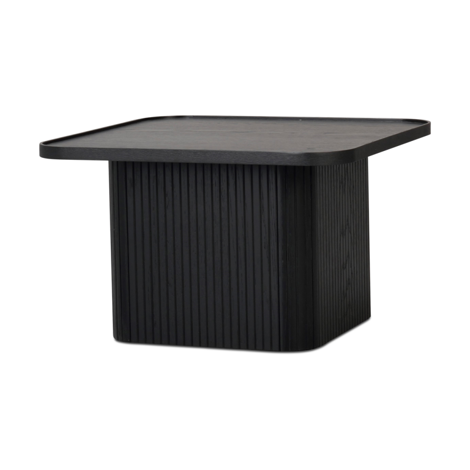 Sullivan houten bijzettafel zwart - 60 x 60 cm Sullivan houten bijzettafel zwart - 60 x 60 cm afbeelding 1