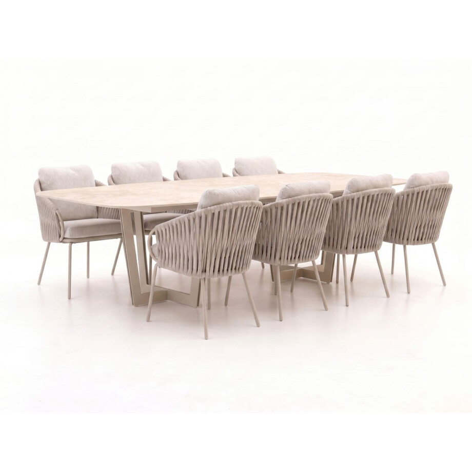 SUNS Dolce/Palermo 280cm dining tuinset 9-delig - Laagste prijsgarantie! afbeelding 1