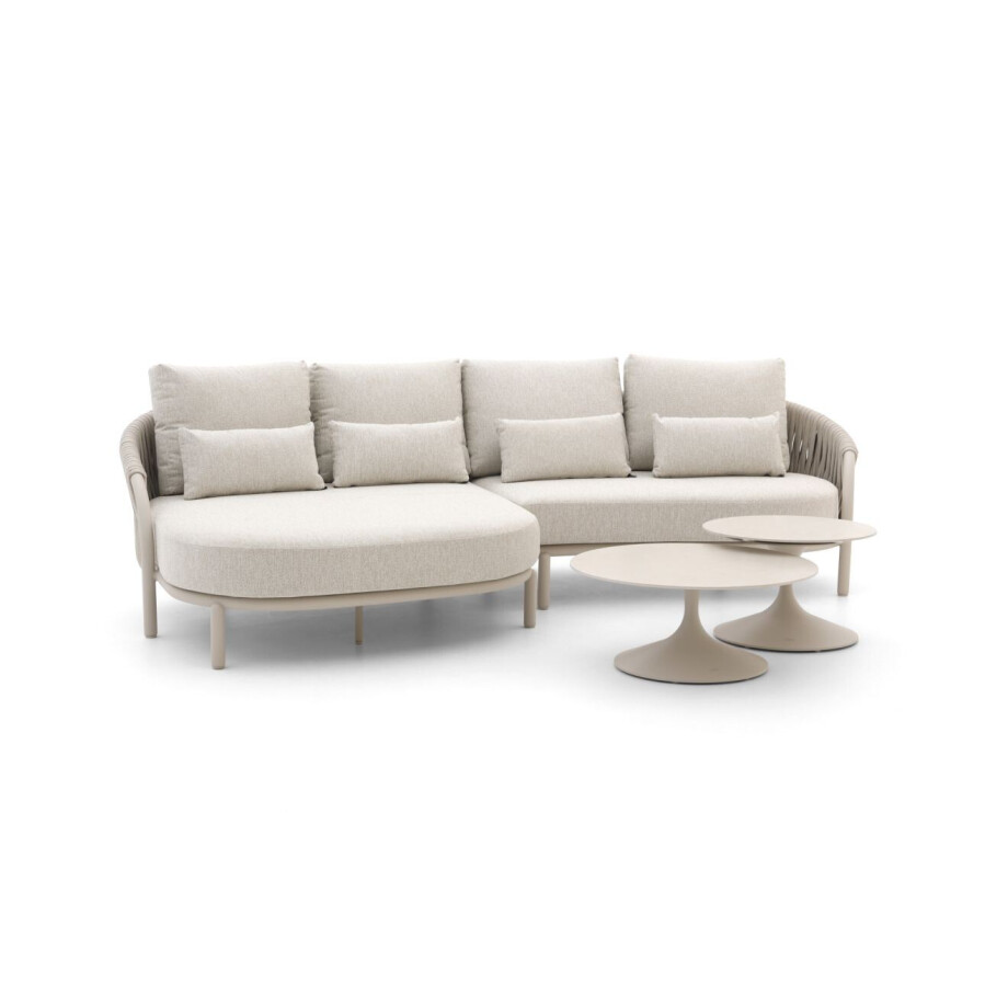 SUNS Feroli/Nova chaise longue loungeset 4-delig rechts - Laagste prijsgarantie! SUNS Feroli/Nova chaise longue loungeset 4-delig rechts - Laagste prijsgarantie! afbeelding 1