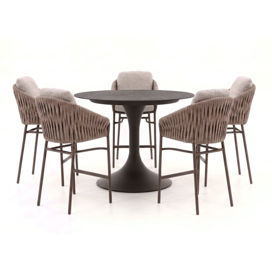 SUNS Nappa/Nova ø130cm low barset 6-delig - Laagste prijsgarantie! afbeelding 1
